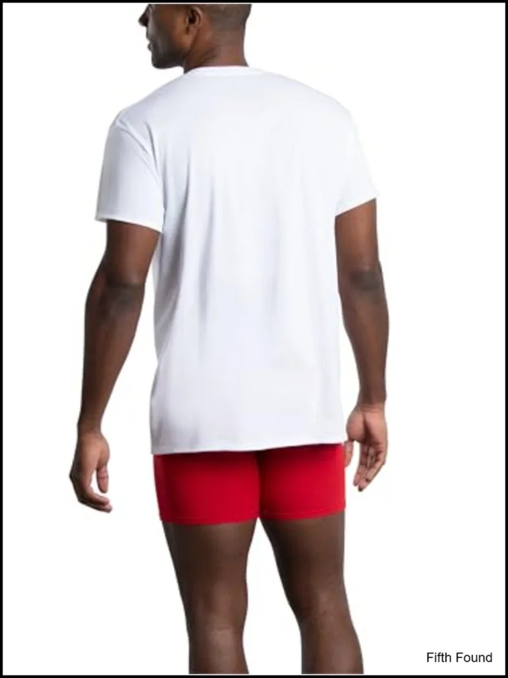 Men's Crew Neck Undershirts 8 Pack Moisture Wicking Tag Free Short Sleeve